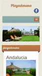 Mobile Screenshot of playadonana.com