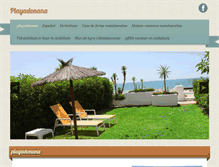 Tablet Screenshot of playadonana.com
